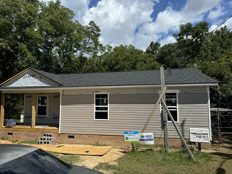 Habitat for Humanity Roofing volunteer