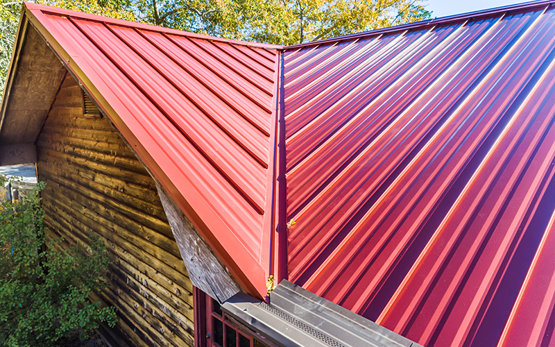 standing seam metal roof