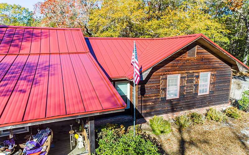 standing seam metal roof